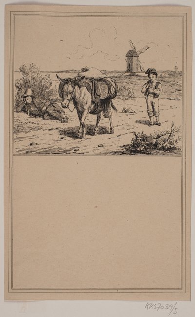 The Donkey. No. 4 in Chr. Winther and M. Rørbye, 