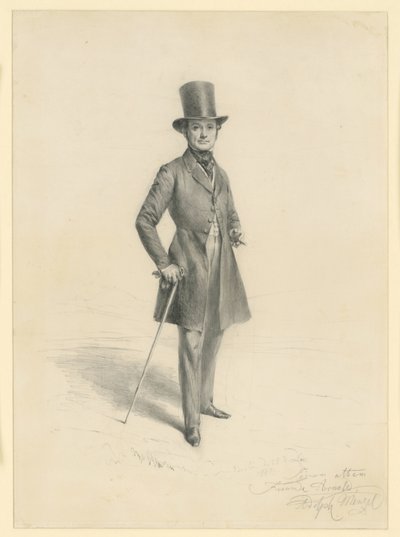 Eduard Magnus by Adolph Menzel