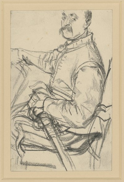 Model in the Ceremonial Dress of Elector Johann Georg I of Saxony, Historical Museum, Dresden by Adolph Menzel