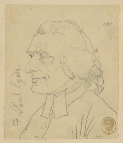 Paul Egede. Pastor by Adolph Menzel