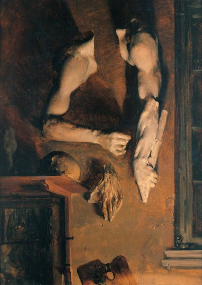 Studio Wall by Adolph Menzel