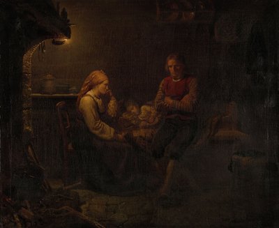 Parents by Their Sick Child