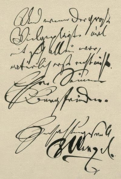 Adolph v. Menzel, Letter to Kraemer, p. 4 by Adolph Menzel