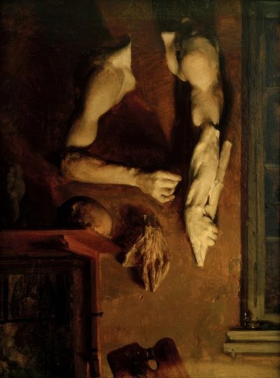 Studio Wall by Adolph Menzel