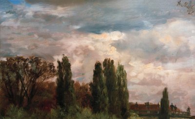 View into the Park of Prince Albrecht by Adolph Menzel