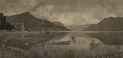 Alpine Landscape by Adolphe Braun