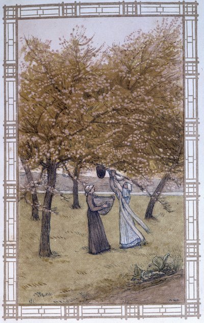 Life of Bees: The Stall of a Swarm by Adolphe Giraudon