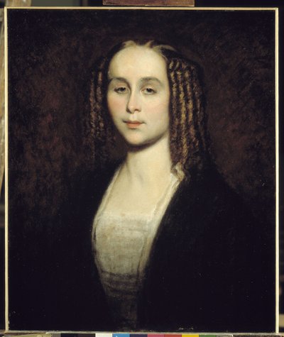 Portrait of Madame Ange Monticelli, Aunt of the Painter by Adolphe Joseph Thomas Monticelli