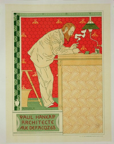 Reproduction of a Poster Advertising 