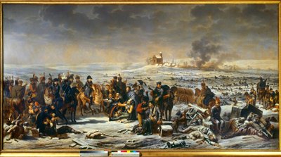 Campaign of Prussia and Poland: Napoleon I on the Battlefield of Eylau 9/02/1807 by Adolphe Roehn
