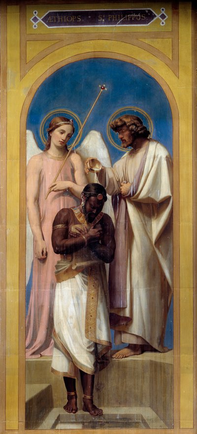 The Baptism of the Eunuch by Adolphe Roger