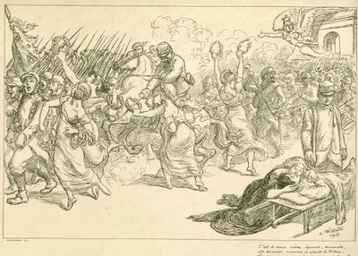 Song of the Girondins by Adolphe Willette