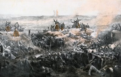 Taking of Malakoff by the French Army by Adolphe Yvon