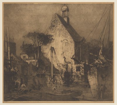 Demolition of the Cannon Foundry 