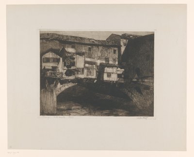 Florence. Ponte Vecchio by Adriaan J. van 