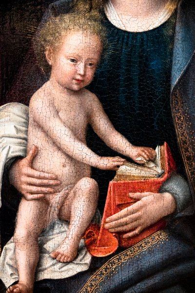 Virgin and Child by Adriaen (circle of) Isenbrandt