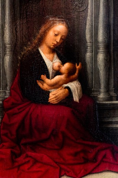 Virgin and Child by Adriaen (circle of) Isenbrandt