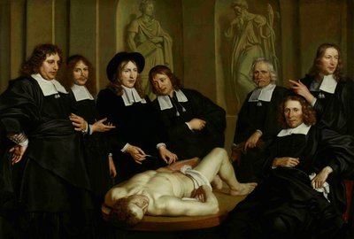 The Anatomy Lesson of Dr. Frederik Ruysch by Adriaen Backer