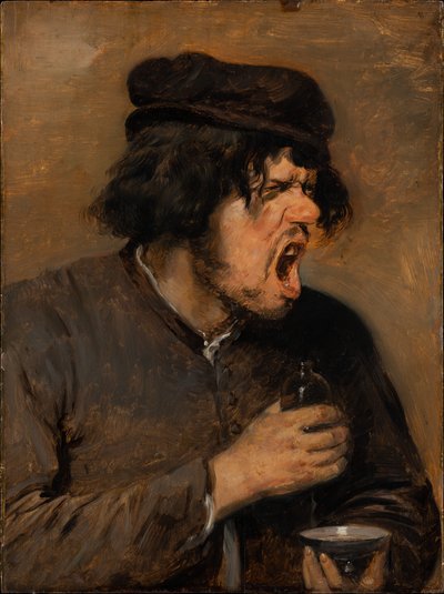 The Bitter Potion by Adriaen Brouwer