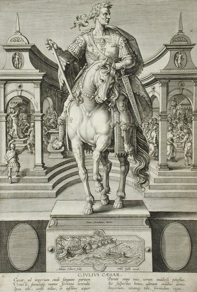 Julius Caesar by Adriaen Collaert