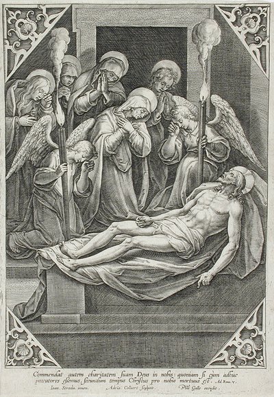 Lamentation by Adriaen Collaert