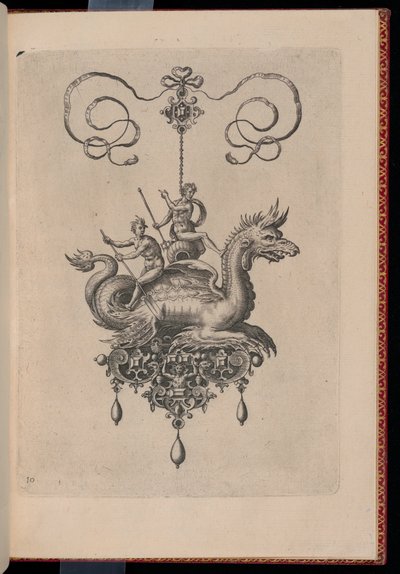 Plate 10, page, Bullarum Inaurium etc. Archetypi Artificiosi Pars Altera by Adriaen Collaert
