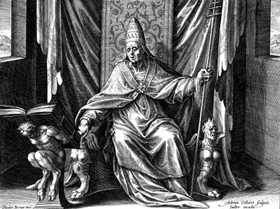 Pope Gregory I, the Great by Adriaen Collaert