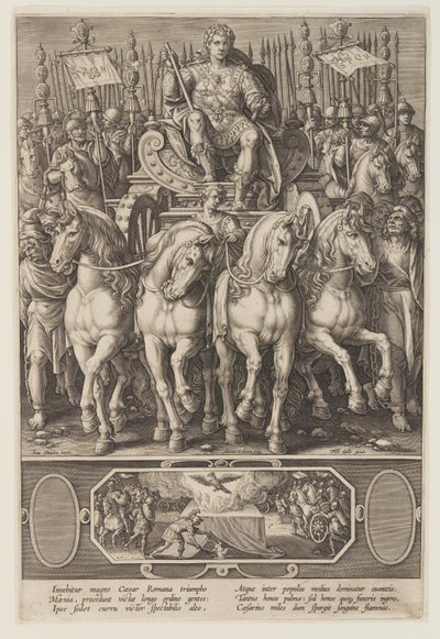 The Triumph of Caesar by Adriaen Collaert
