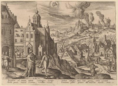 The Parable of the Kingdom of Heaven by Adriaen Collaert after Hans Bol