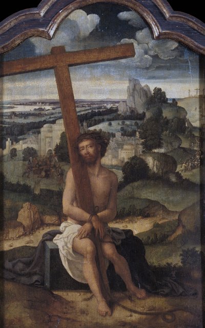 The Man of Sorrows by Adriaen Isenbrandt or Isenbrant
