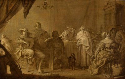A Musical Party by Adriaen Pietersz. van de Venne