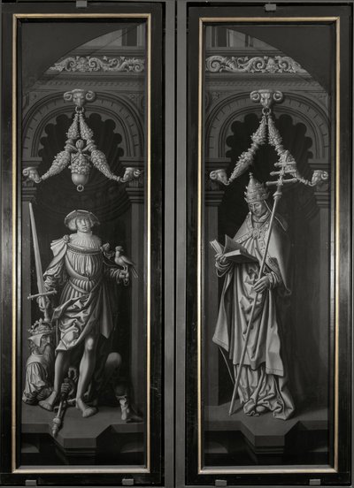 Triptych of Saint Pancrazio (closed panels) by Adriaen Ysenbrandt