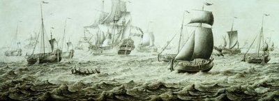 Shipping in Choppy Waters by Adriaen van Salm