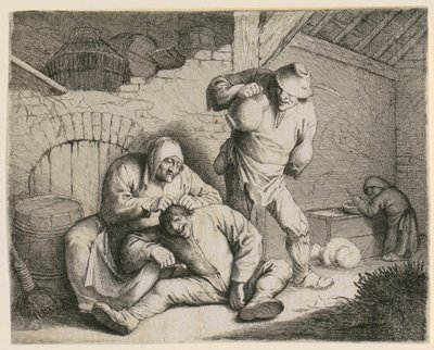Delousing by Adriaen van Ostade