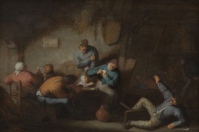 Tavern Scene by Adriaen van Ostade
