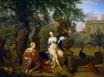 Vertumnus and Pomona by Adriaen van de Velde