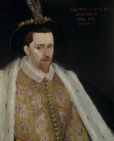 James VI and I, King of Scotland by Adrian Vanson