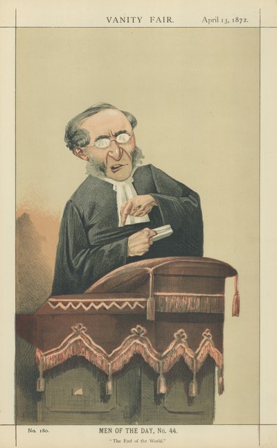 Reverend John Cumming by Adriano Cecioni