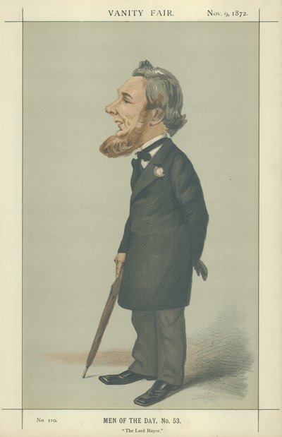 Sir Sydney Hedley Waterlow by Adriano Cecioni
