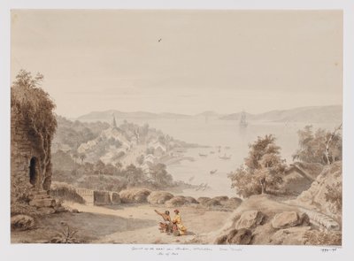 View of Ternate and the Roadstead of Ternate, the West Coast of Halmahera, North Moluccas by Adrianus Johannes Bik