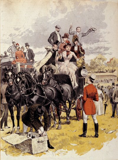 Cross Country Race by Berny by Adrien Emmanuel Marie