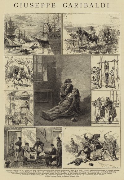 Giuseppe Garibaldi by Adrien Emmanuel Marie