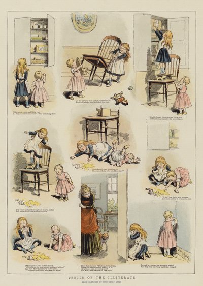 Perils of the Illiterate by Adrien Emmanuel Marie
