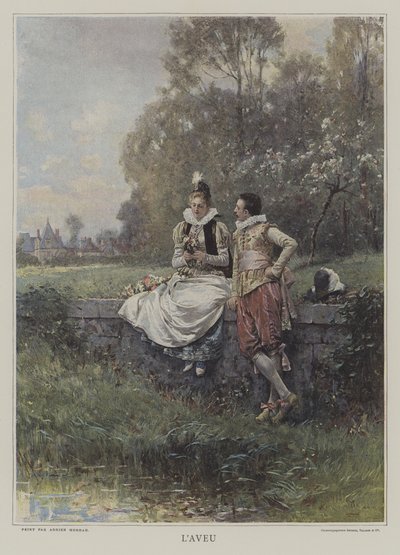 The Confession by Adrien Moreau