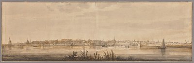 Panoramic View of Dordrecht and the River Maas by Aelbert Cuyp