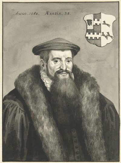 Portrait of Van Slingelandt by Aert Schouman