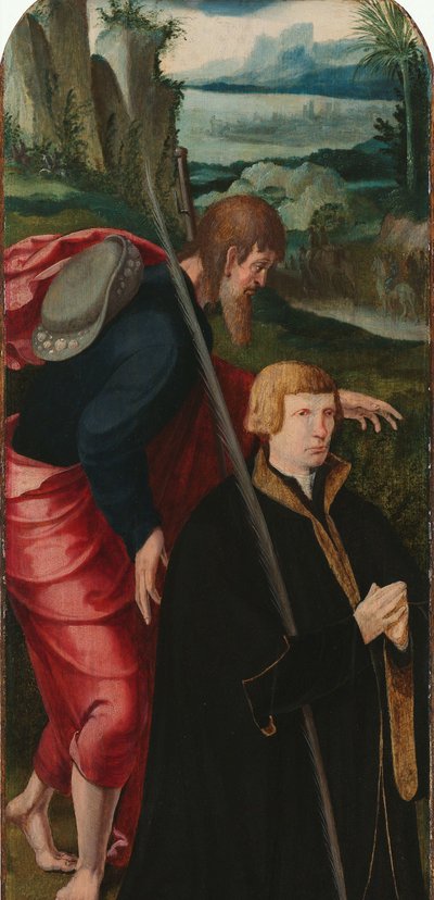 The Raising of Lazarus (detail) by Aertgen Claesz van Leyden (attributed to)