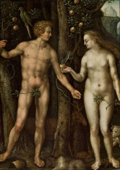Adam and Eve by After Albrecht Dürer