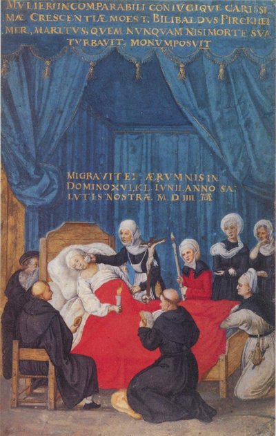 The Death of Crescentia Pirckheimer by After Albrecht Dürer