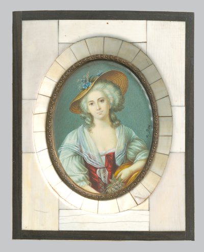Lady in a Hat by after Élisabeth Louise Vigée Le Brun